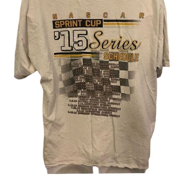 NASCAR Distressed Sprint Cup  2015 T-Shirt. Size XL - Picture 6 of 6